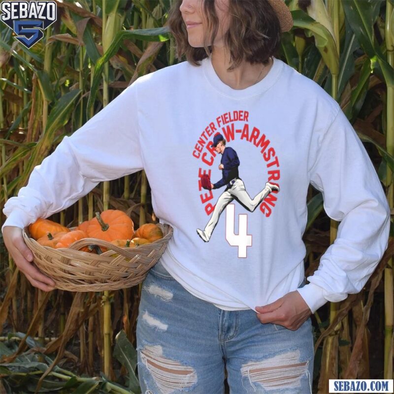 Center Fielder Pete Crow Armstrong 4 Chicago Cubs Shirt long sleeved