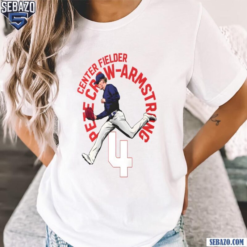 Center Fielder Pete Crow Armstrong 4 Chicago Cubs Shirt t-shirt