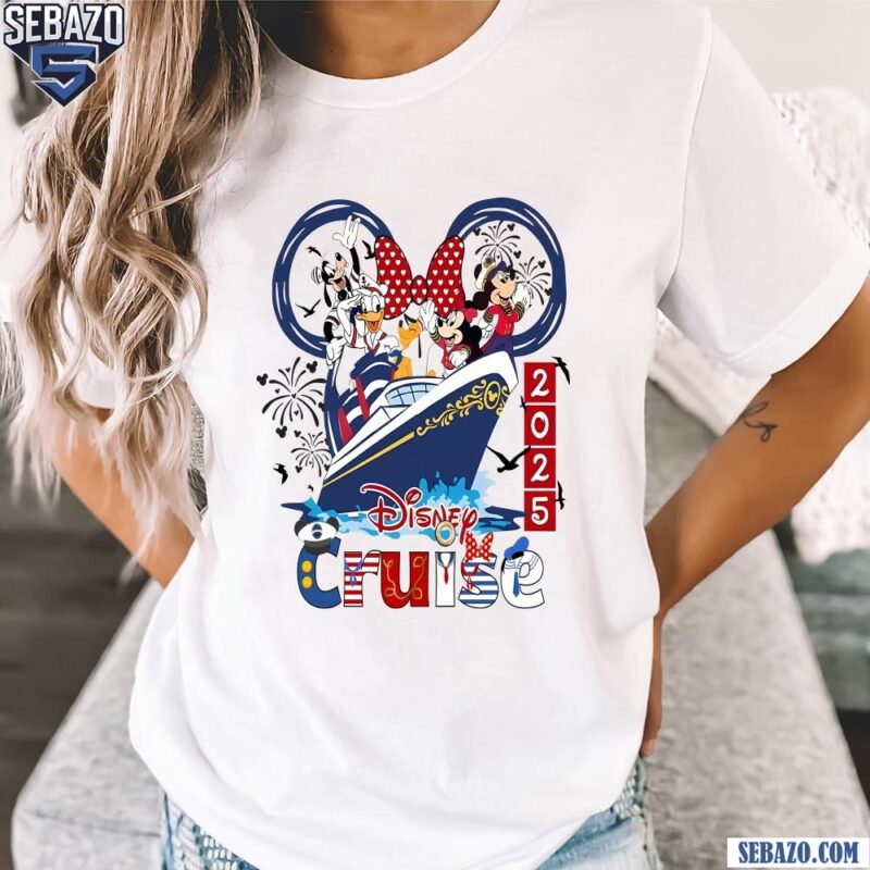 Custom Magical Disney Cruise 2025 Family Vacation Shirt t-shirt