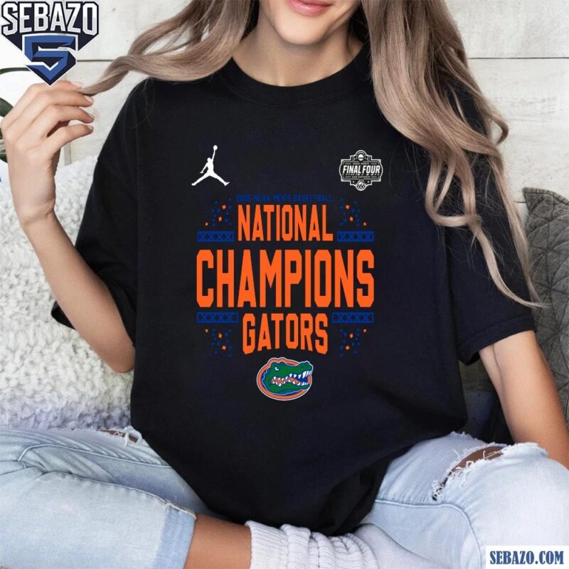 Florida Gators 2025 Ncaa Basketball National Champions Shirt t-shirt