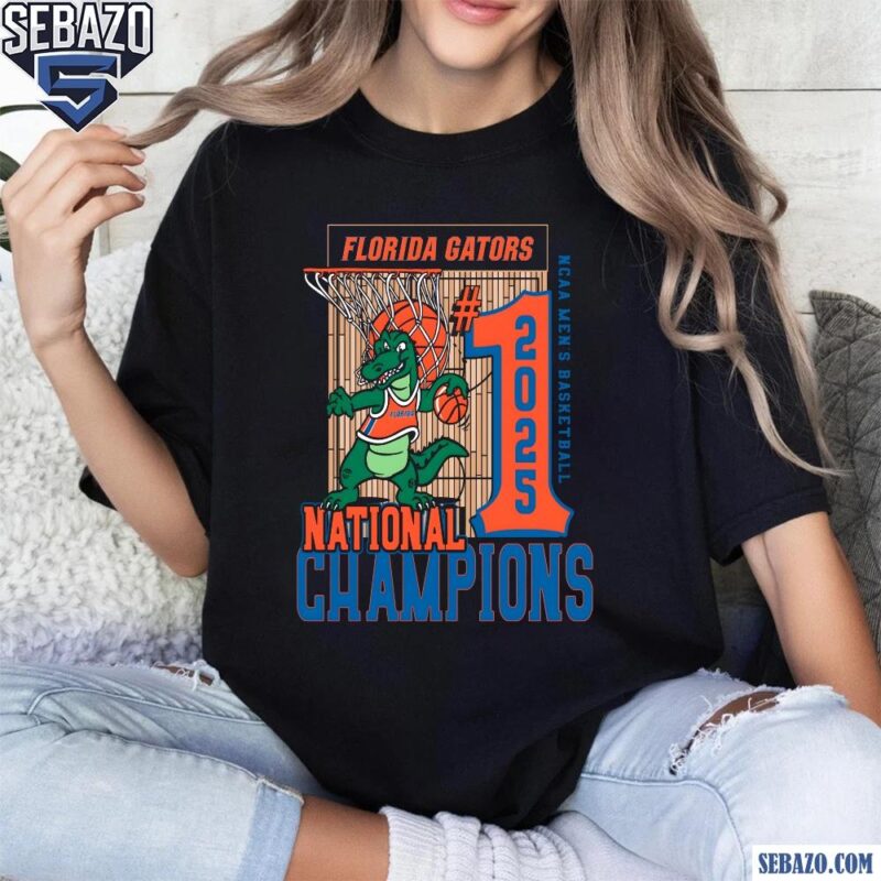 Florida Gators Basketball Mascot 2025 National Champions Shirt t-shirt