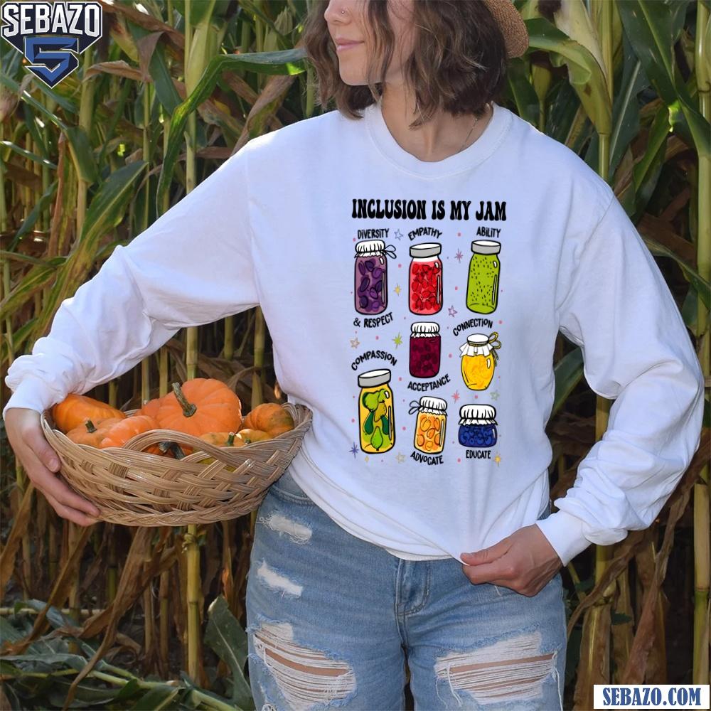 Inclusion Is My Jam Autism Awareness Shirt