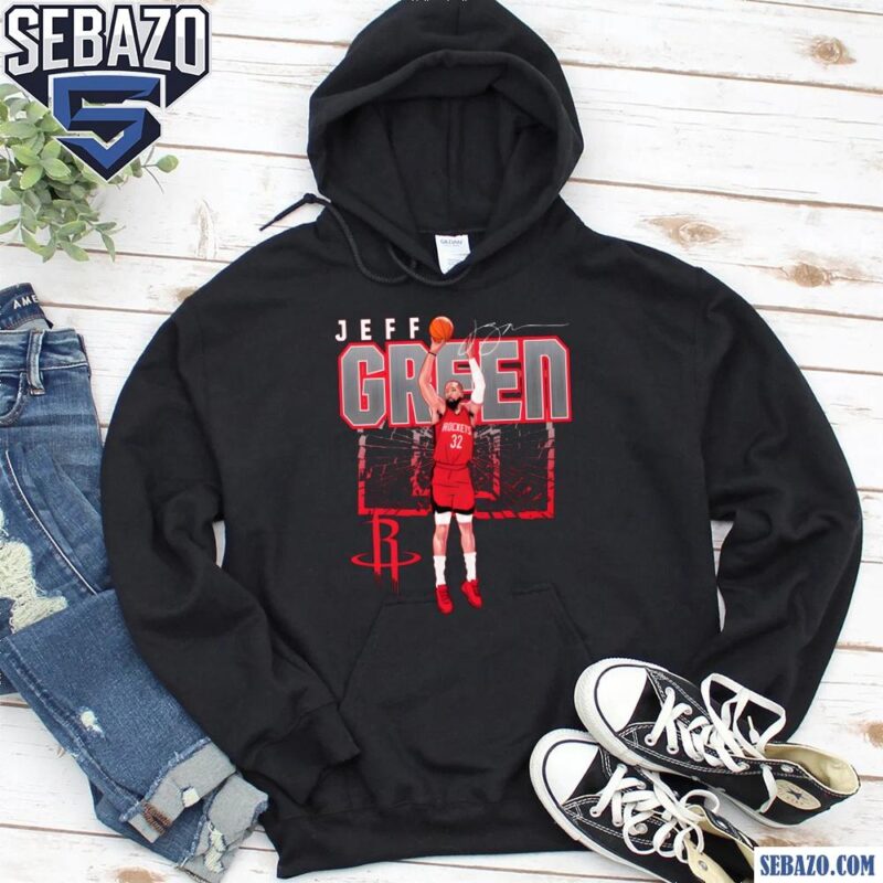 Jeff Green Houston Rockets Shattered Signature Shirt hoodie
