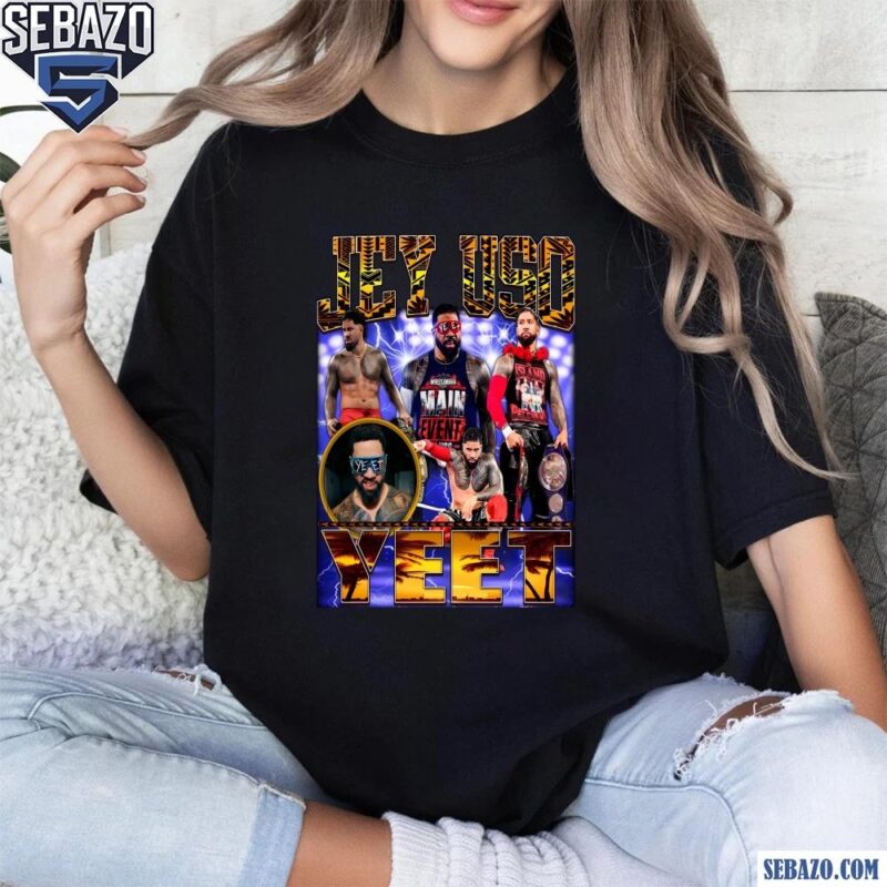 Jey Uso Yeet Wrestler Shirt Sublimation Design t-shirt