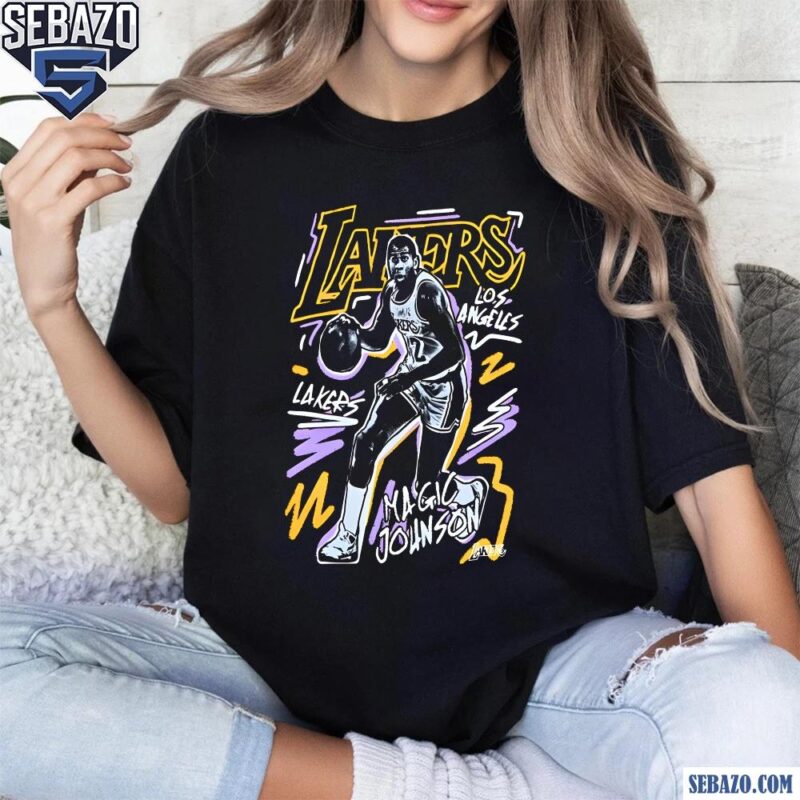 Lakers Magic Johnson Chalked Up Shirt t-shirt