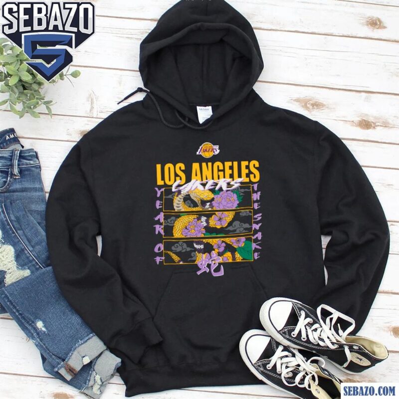 Los Angeles Lakers Year Of The Snake Shirt hoodie