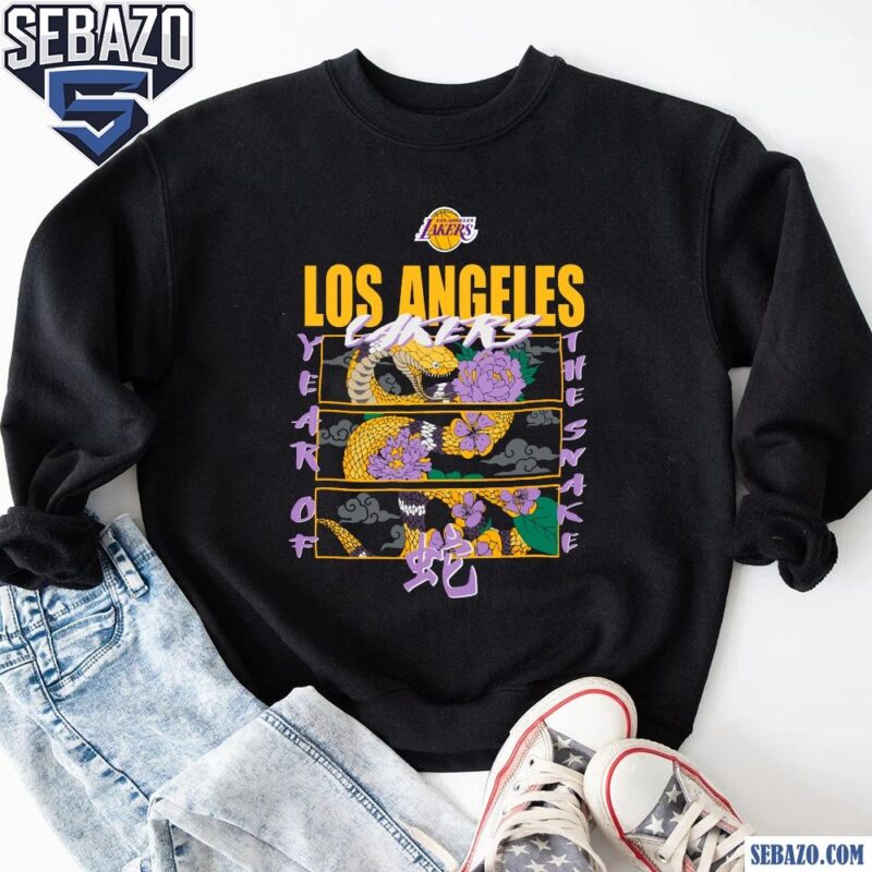 Los Angeles Lakers Year Of The Snake Shirt sweatshirt