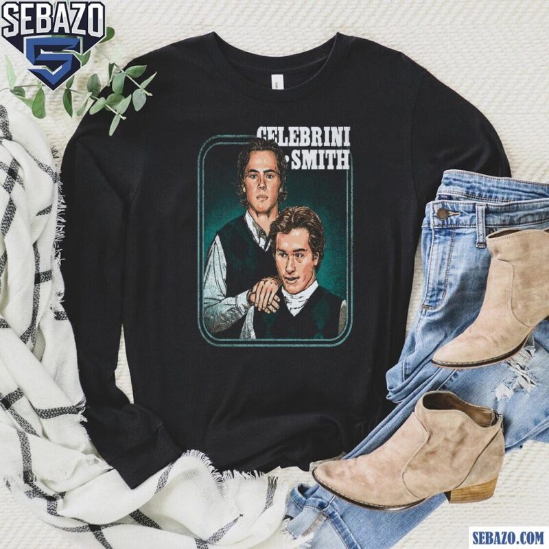 Macklin Celebrini And Will Smith San Jose Step Brothers Shirt long sleeved