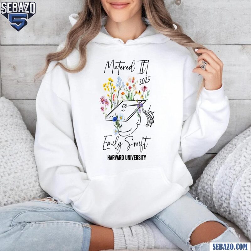 Mastered It 2025 Wildflower Graduation Senior Class Of 2025 Shirt hoodie
