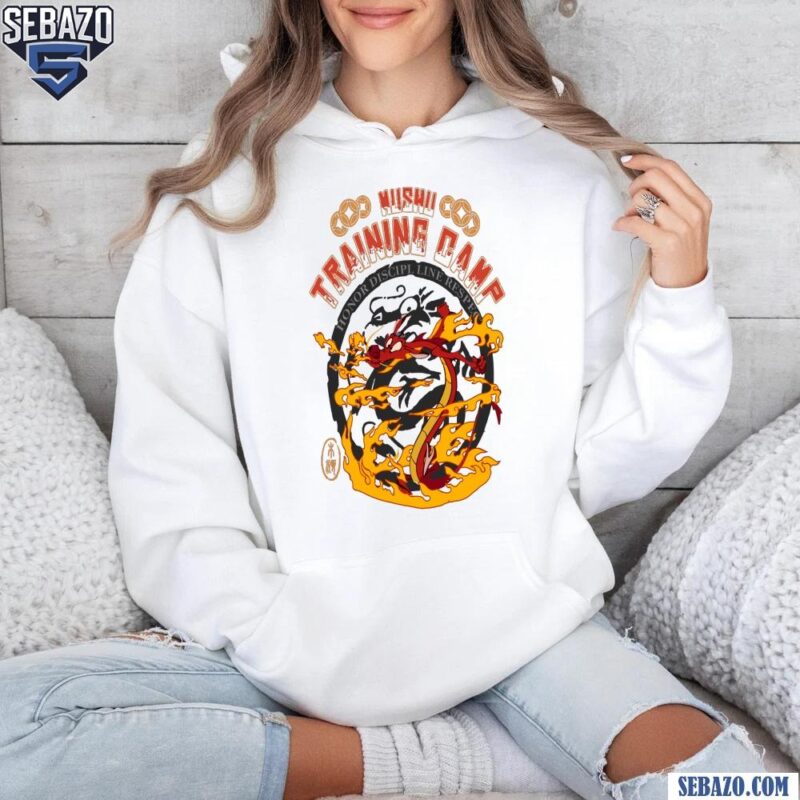 Mushu Training Camp Mulan Disney Cartoon Shirt hoodie