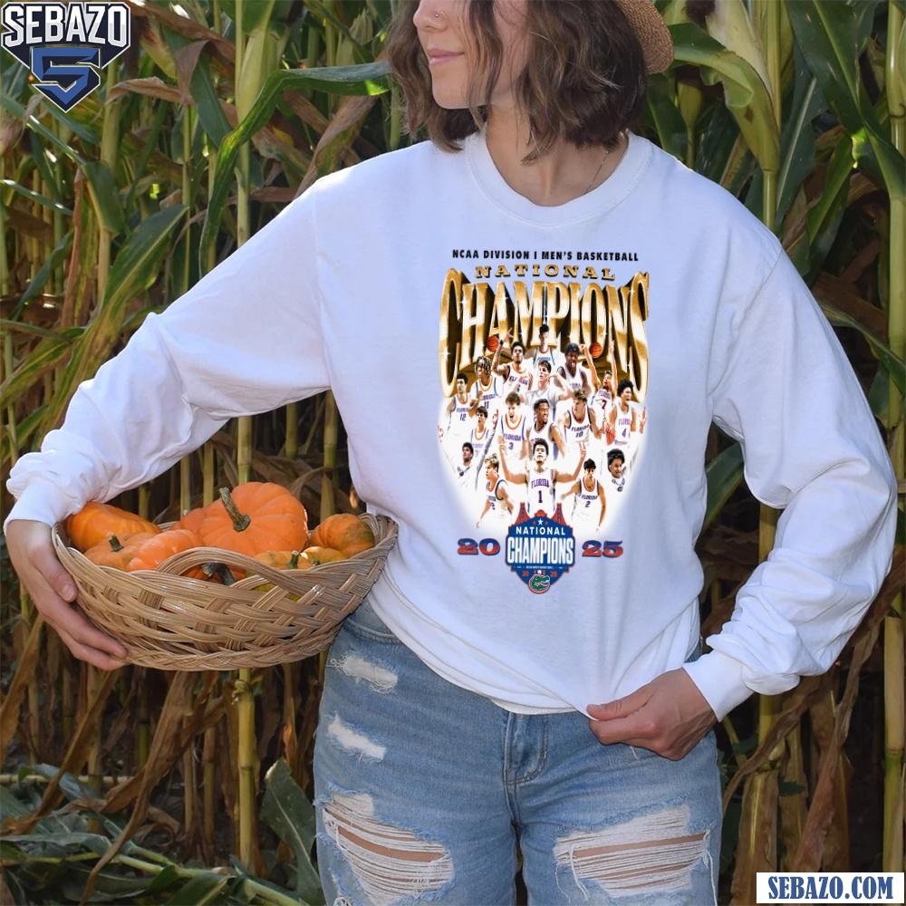 National Champions 2025 Florida Gators Basketball Players Shirt