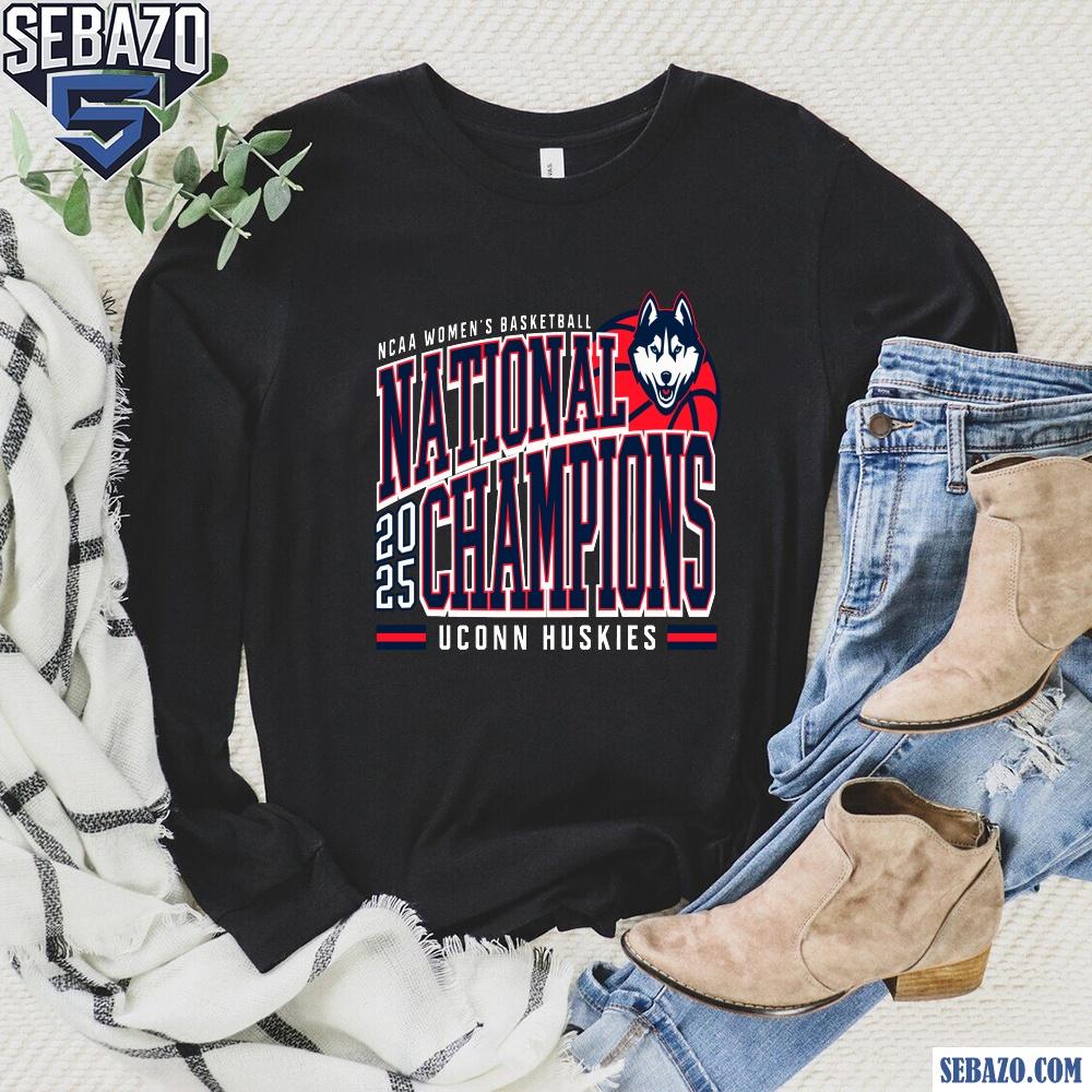 National Champions 2025 Uconn Huskies Shirt