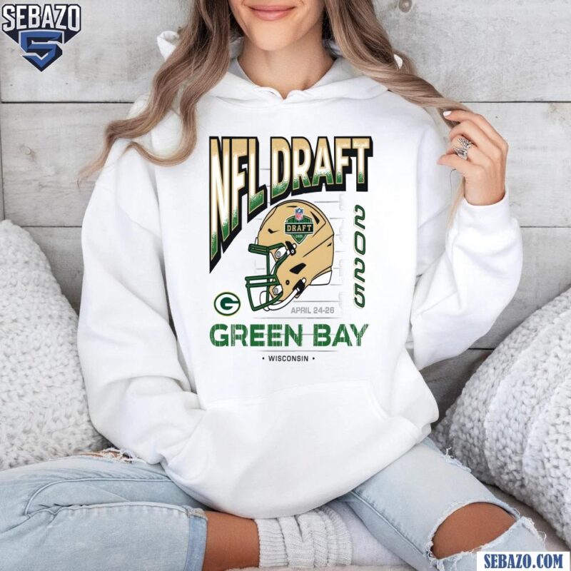 Nfl Draft 2025 Green Bay 47 Helmet Franklin Shirt hoodie