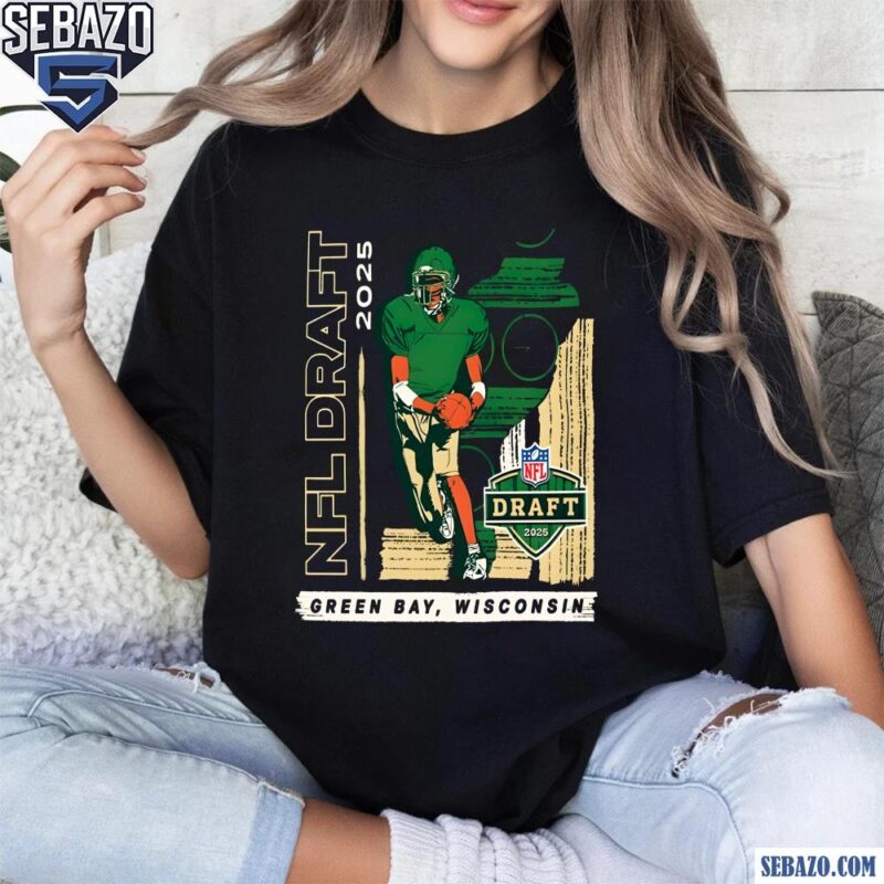 Nfl Draft 2025 Green Bay Player Graphic Shirt t-shirt