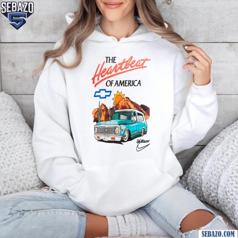 Nike X Devin Booker Chevrolet The Heartbeat Of America Shirt hoodie