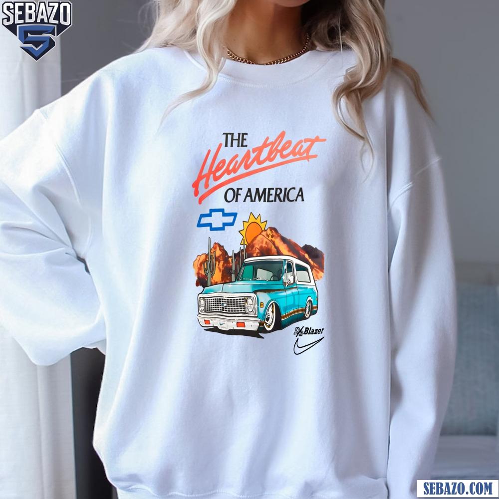 Nike X Devin Booker Chevrolet The Heartbeat Of America Shirt
