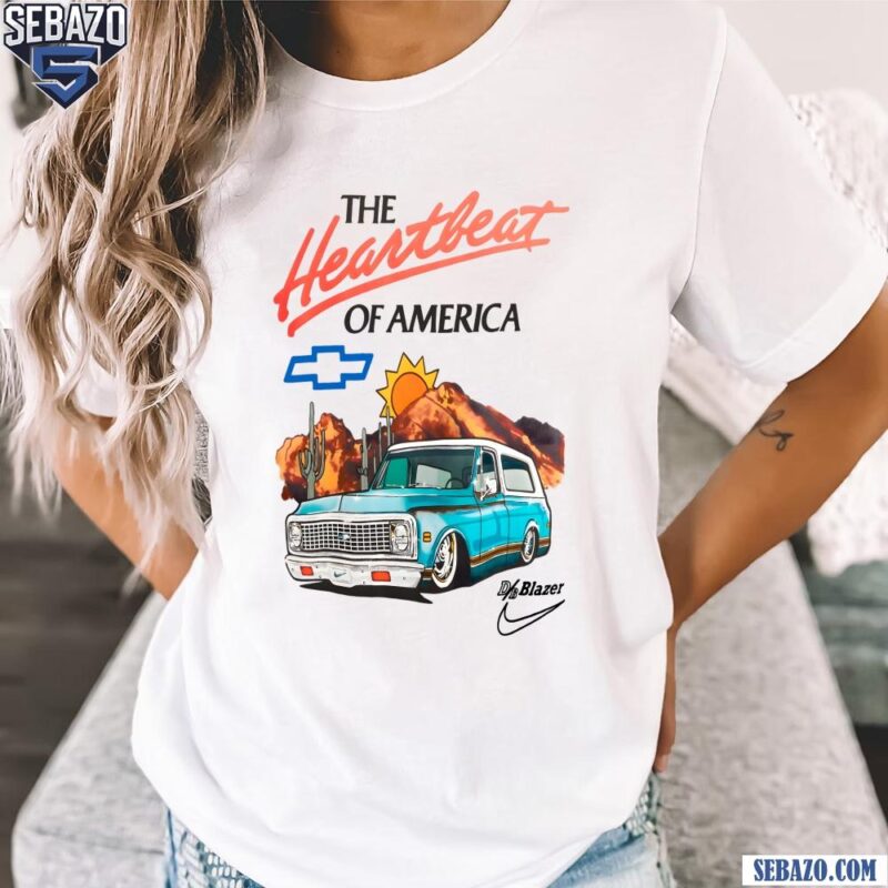 Nike X Devin Booker Chevrolet The Heartbeat Of America Shirt t-shirt