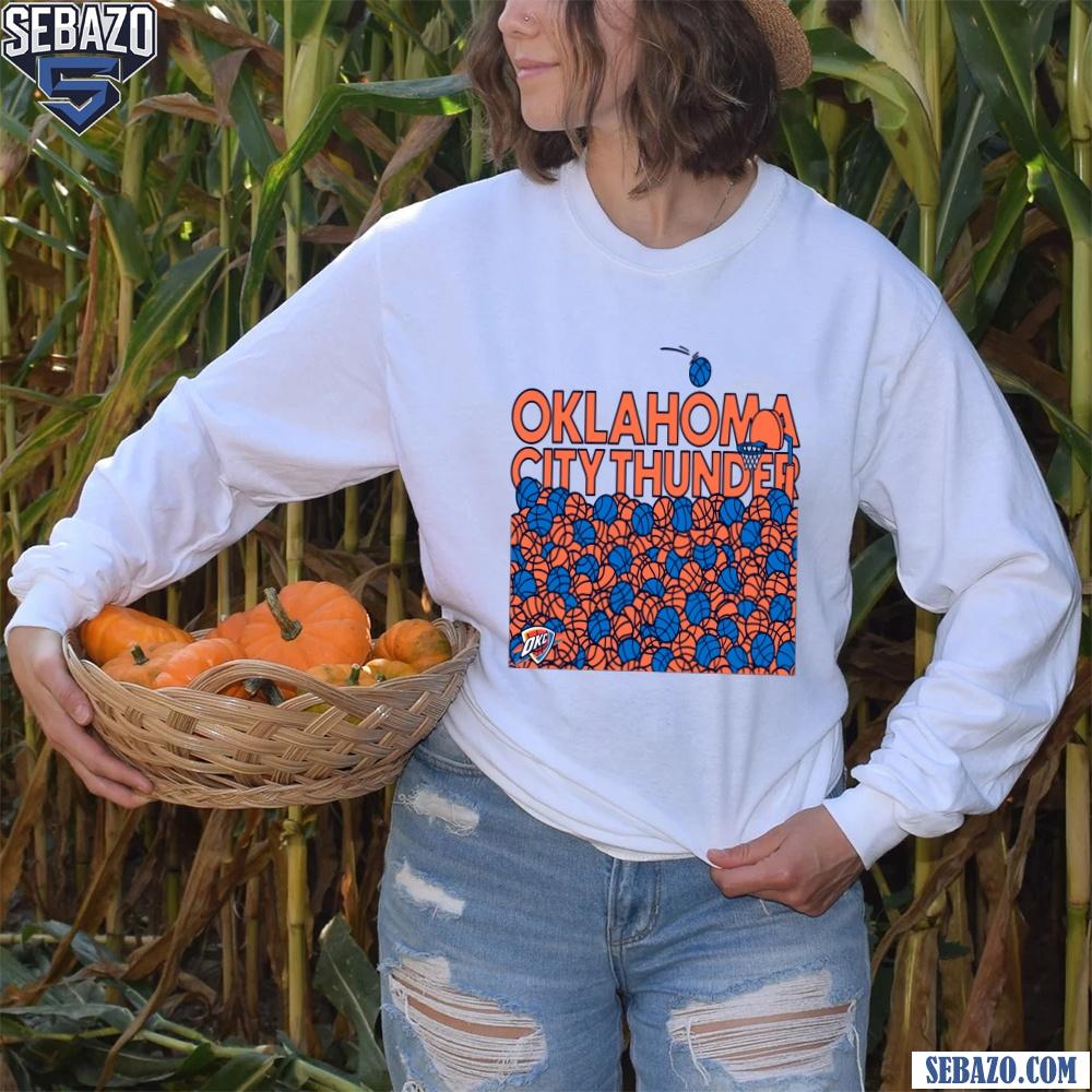 Okc Thunder Basketball Shirt