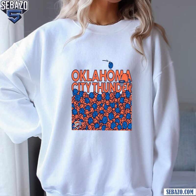 Okc Thunder Basketball Shirt sweatshirt
