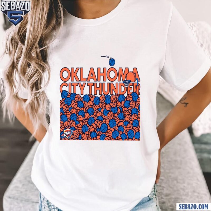 Okc Thunder Basketball Shirt t-shirt