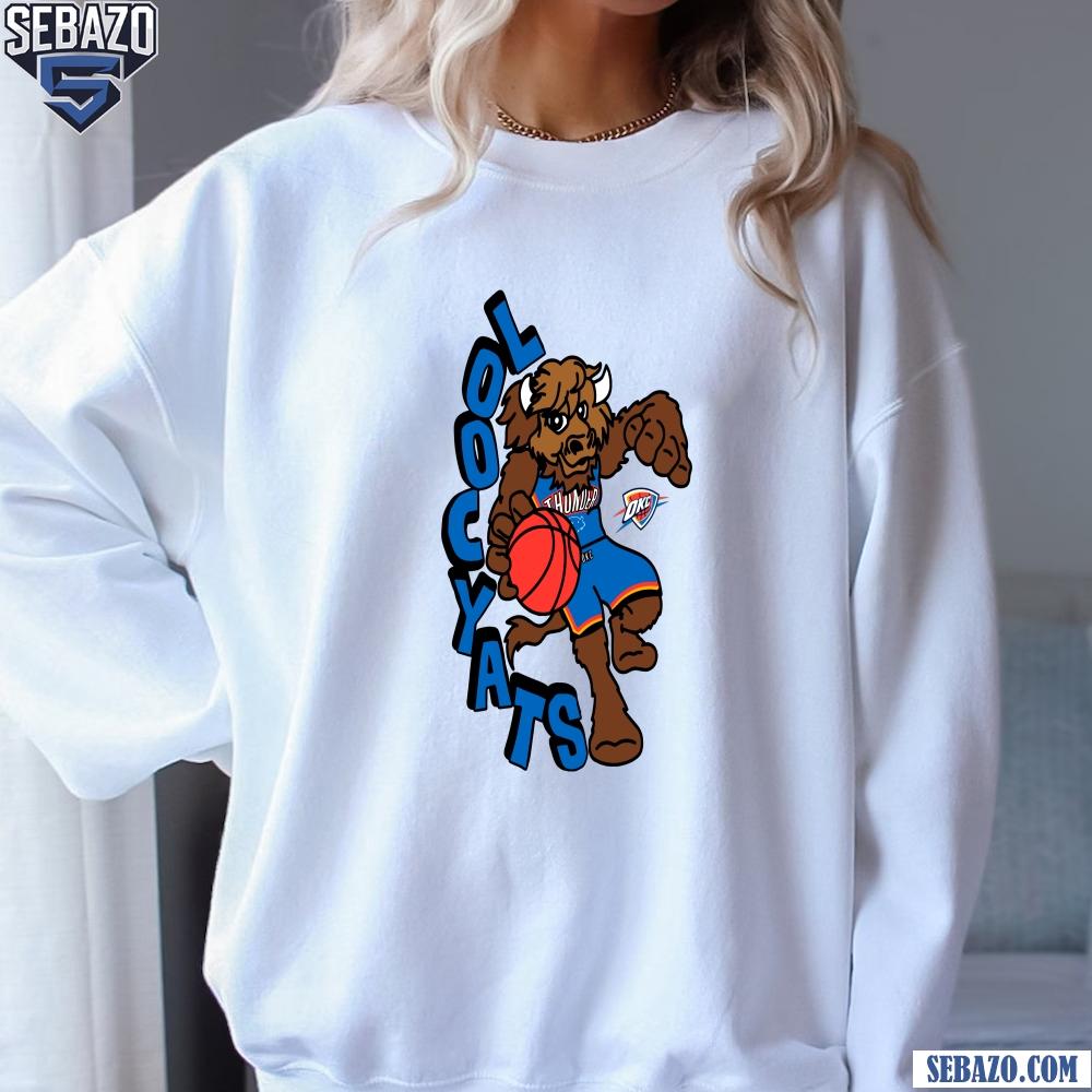 Oklahoma City Thunder Rumble The Bison Staycool Shirt