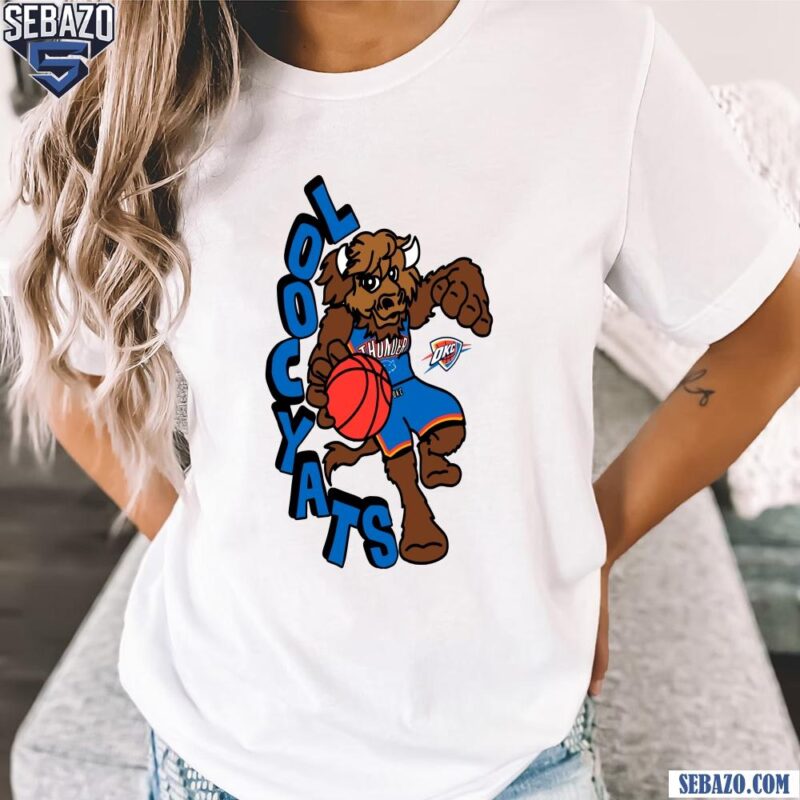 Oklahoma City Thunder Rumble The Bison Staycool Shirt t-shirt