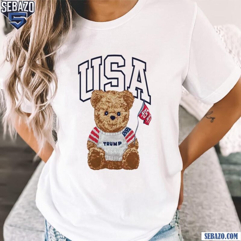 Patriotic Usa Bear Trump 45 47 President Shirt t-shirt