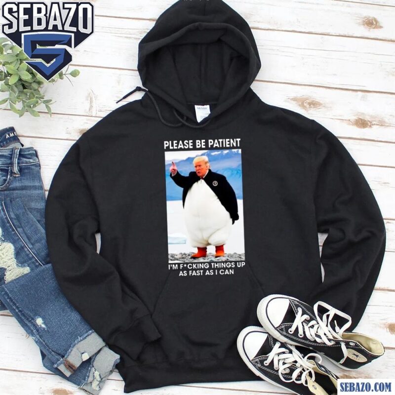 Penguins Against Tariffs Anti Trump Hands Off Protest Shirt hoodie