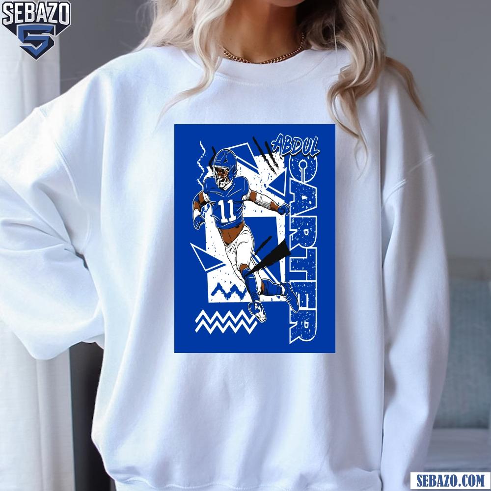 Retro 90s Abdul Carter New York Giants Shirt