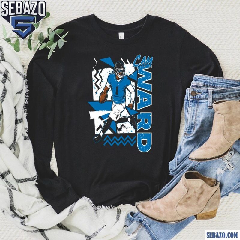 Retro 90S Cam Ward Nfl Draft Shirt long sleeved