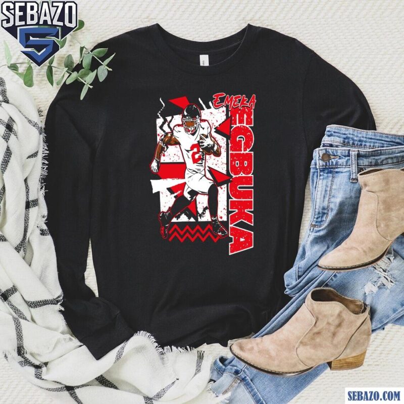 Retro 90S Emeka Egbuka Tampa Bay Buccaneers Shirt long sleeved
