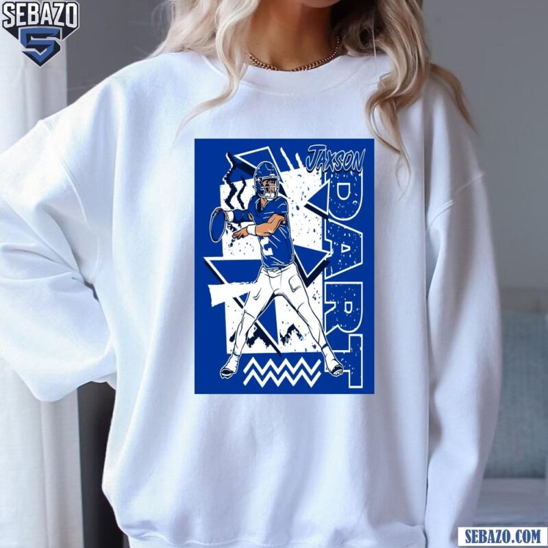 Retro 90S Jaxson Dart New York Giants Shirt sweatshirt
