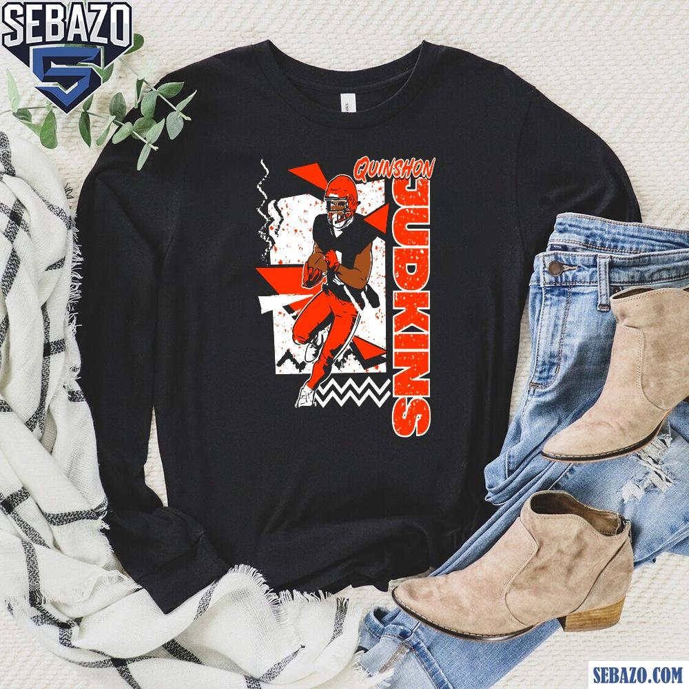 Retro 90s Quinshon Judkins Cleveland Browns Shirt