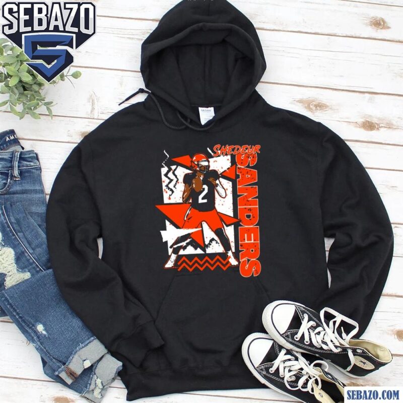 Retro 90S Shedeur Sanders Cleveland Browns Football Shirt hoodie