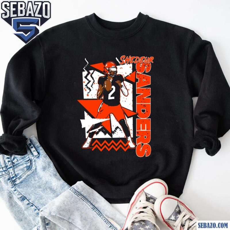 Retro 90S Shedeur Sanders Cleveland Browns Football Shirt sweatshirt