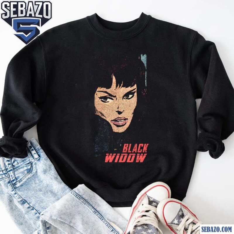 Retro Black Widow Avengers Natasha Romanoff Shirt sweatshirt