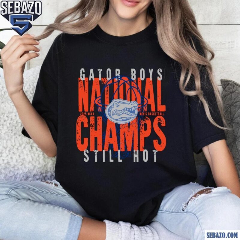 Retro Gator Boys National Champions Still Hot Shirt t-shirt