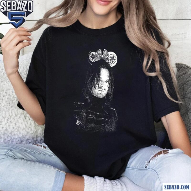 Retro Marvel Winter Soldier Mickey Ears Bucky Barnes Shirt t-shirt