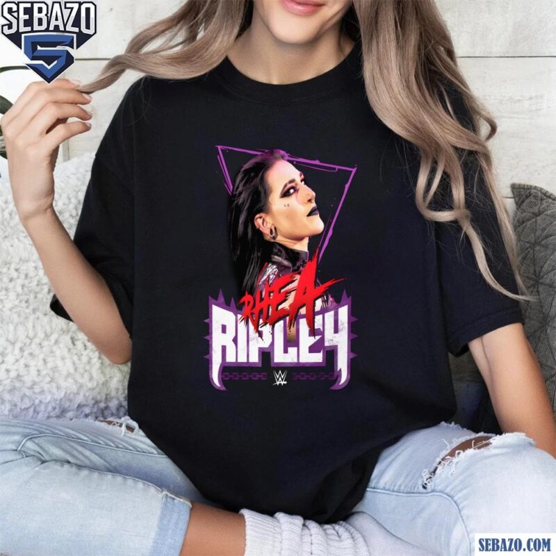 Retro Rhea Ripley Grunge Wwe Shirt t-shirt