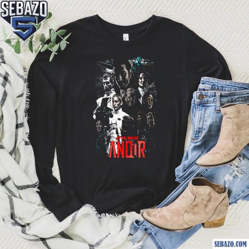 Retro Star Wars Andor Poster Season 2 Shirt long sleeved