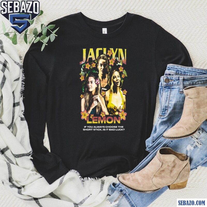 Retro The White Lotus Jaclyn Lemon Shirt long sleeved