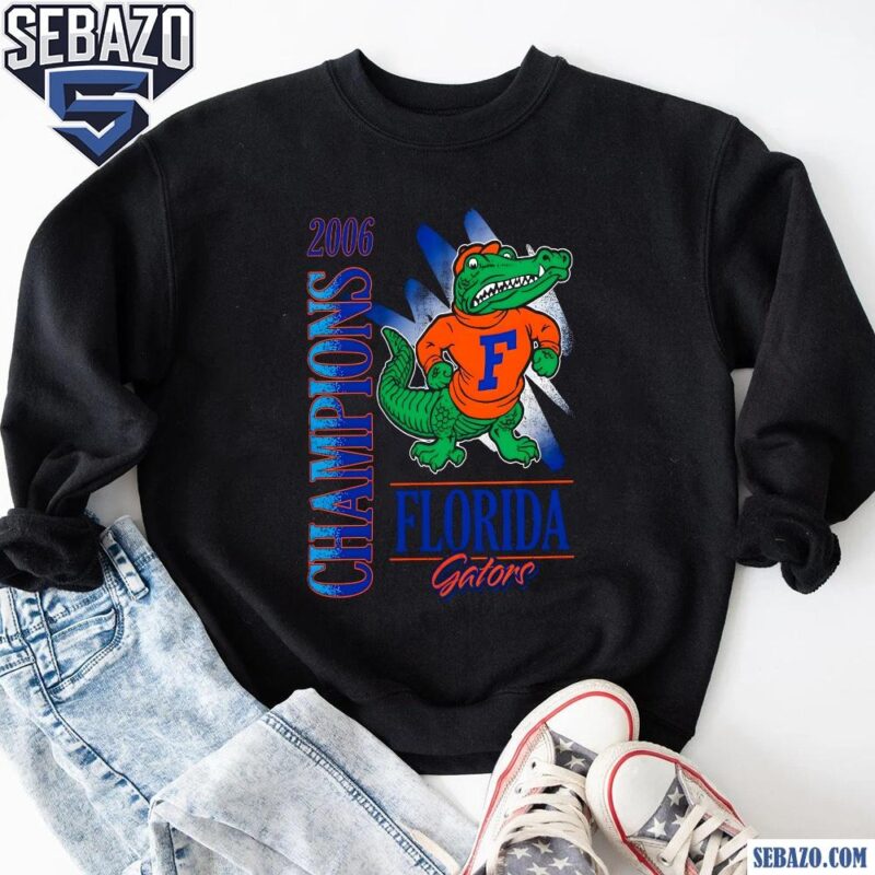 Retro Vintage 2006 Florida Gators Champions Mascot Shirt sweatshirt