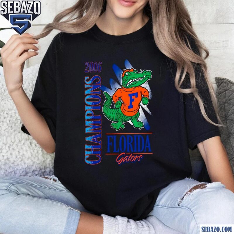 Retro Vintage 2006 Florida Gators Champions Mascot Shirt t-shirt