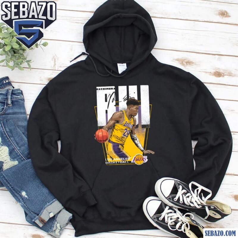Retro Vintage Rui Hachimura 28 Los Angeles Basketball Shirt hoodie