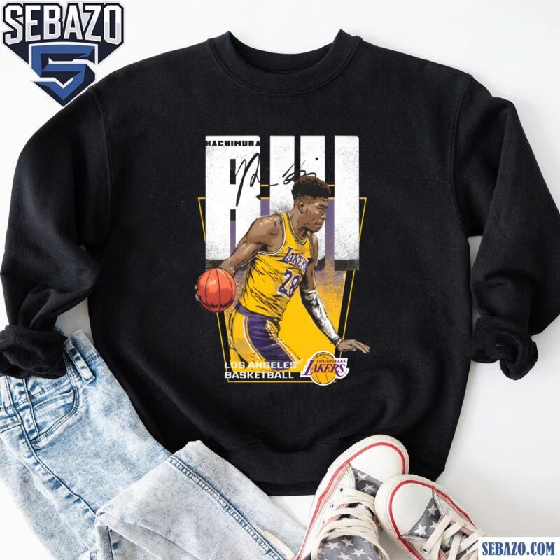 Retro Vintage Rui Hachimura 28 Los Angeles Basketball Shirt sweatshirt