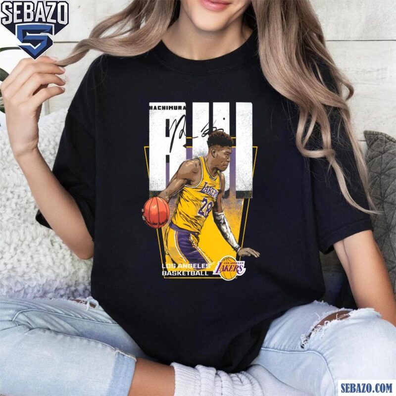 Retro Vintage Rui Hachimura 28 Los Angeles Basketball Shirt t-shirt