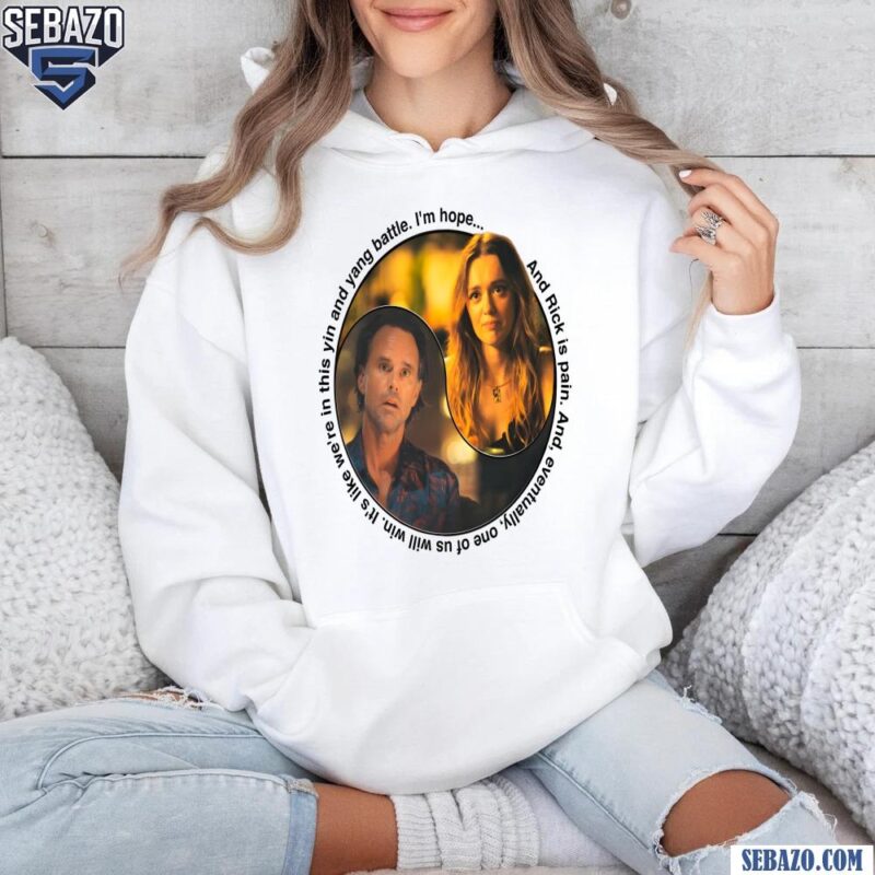 Rick And Chelsea Yin Yang The White Lotus Shirt hoodie