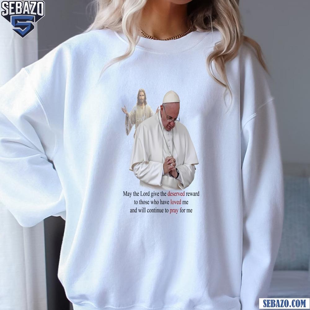 Rip Pope Francis 1936 2025 Prayerful Tribute With Jesus Shirt