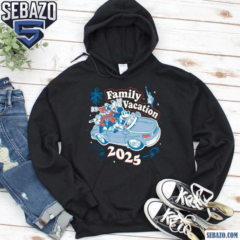 Road Trip With Mickey And Friends Family Vacation 2025 Shirt hoodie