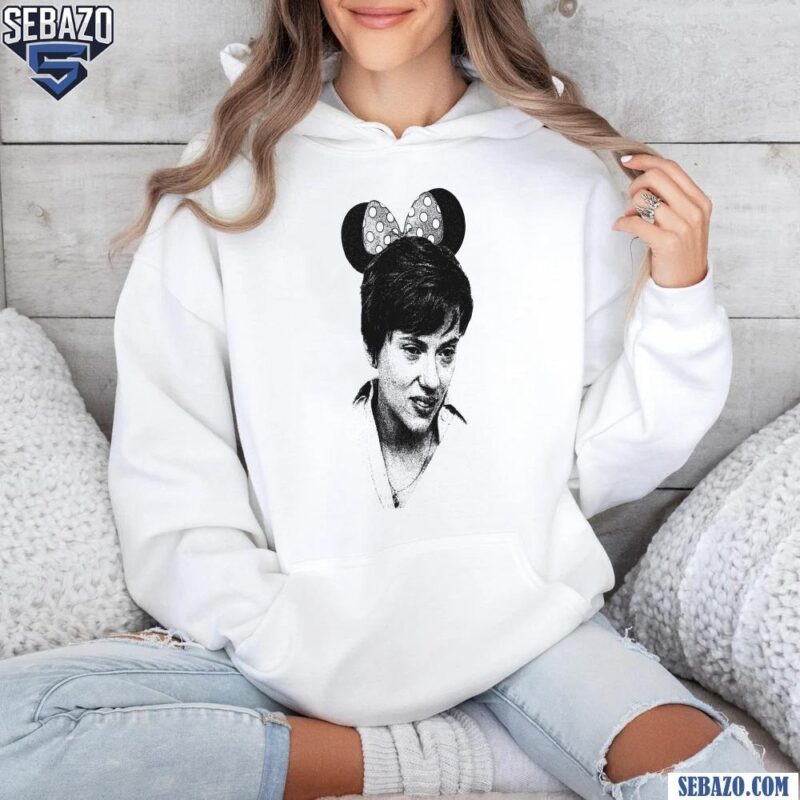 Scarlett Johansson Minnie Ear Black Widow Marvel Shirt hoodie
